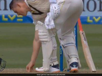Watch: Marnus Labuschagne Puts Dropped Chewing Gum Back In Mouth, Gross Act Caught On Camera