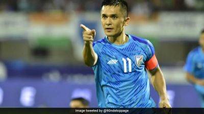 "It May Come On A Day When...": India Football Great Sunil Chhetri Opens Up On "Last Game For The Country"