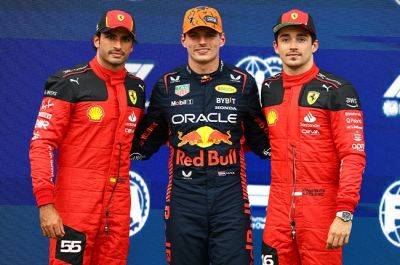 Max Verstappen - Charles Leclerc - Carlos Sainz - 'The car is quick, that's important' - Top 3 drivers react to Austrian GP qualifying - news24.com - Austria