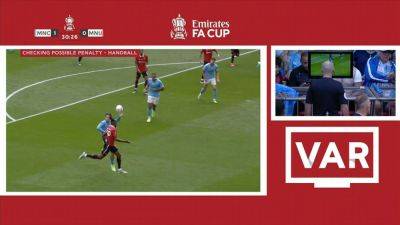 FA Cup final VAR Review: Grealish handball, Casemiro red - ESPN