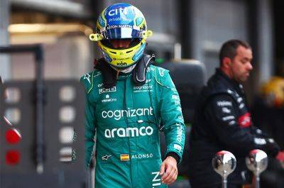 'Not my best day,' says Alonso after worst qualifying in Aston Martin colours