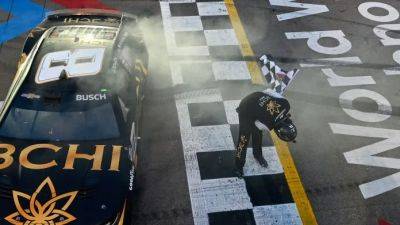 Kyle Busch wins Cup race at WWT Raceway in overtime