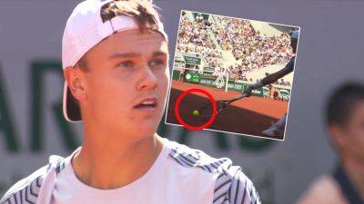 French Open: Holger Rune in double-bounce controversy - 'The umpire has made a huge mistake'