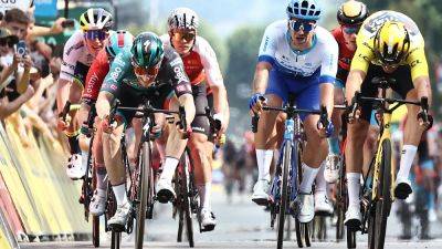 Sam Bennett pipped on the line in Dauphine sprint finish