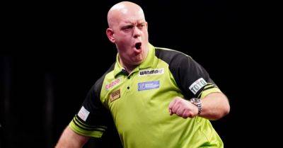 Michael van Gerwen clinches second US Darts Masters title in New York