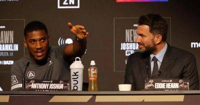 Eddie Hearn confirms Anthony Joshua ‘offer’ for Dillian Whyte rematch