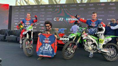 Arjun Kapoor Launches CEAT Indian Supercross Racing League - sports.ndtv.com - India -  Ahmedabad -  Mumbai -  Pune -  New Delhi
