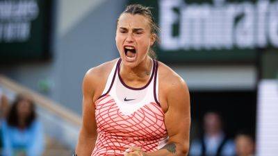 French Open 2023 - Aryna Sabalenka hopes fans will demand more women's night matches