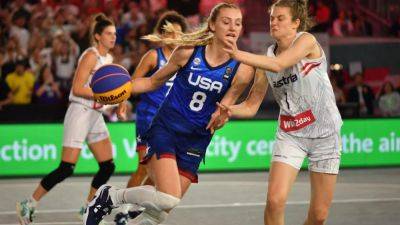 U.S. women’s basketball team wins 3×3 world title; men take silver