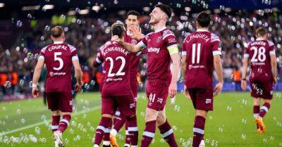David Moyes - The route to the Conference League final as West Ham prepare to face Fiorentina - breakingnews.ie - Italy -  Prague