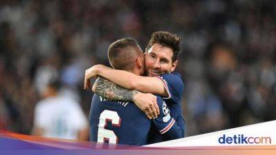Lionel Messi - Marco Verratti - Paris Saint-Germain - Messi dan Istri Berterima Kasih kepada Marco Verratti - sport.detik.com -  Sangat