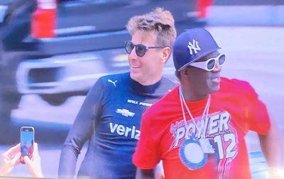 Will Power shows Flavor Flav what time it is in IndyCar: ‘This is the highlight of the weekend’