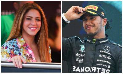 Shakira is in Barcelona with her rumored new love interest, Lewis Hamilton