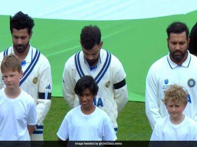 India, Australia Cricketers Pay Tribute To Odisha Train Crash Victims Ahead Of WTC Final With Special Gesture