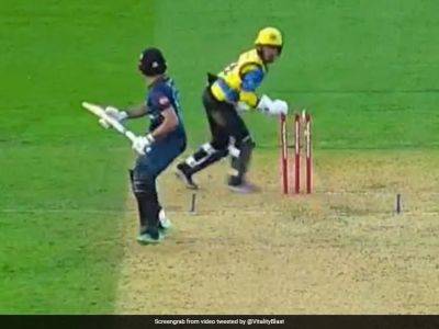 Watch: Pakistan Star Haider Ali's Brain Fade Moment In T20 Blast, Gets Hilariously Stumped - sports.ndtv.com - Birmingham - Pakistan
