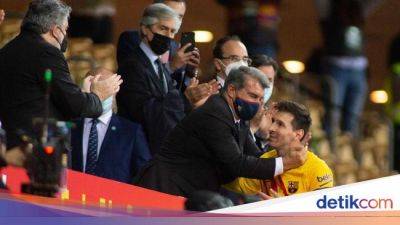 Laporta: Messi Maunya Main di Liga Santai, Sepi Penonton