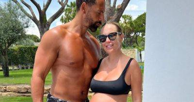 Pregnant Kate Ferdinand shows off blossoming baby bump in 'beautiful' bikini snaps as she shares life update