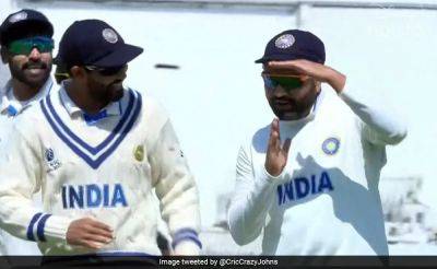 Rohit Sharma's 'DRS Review' Gesture Leaves Fans Confused During WTC Final