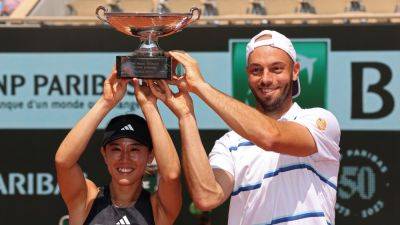 French Open: Miyu Kato nets emotional mixed doubles title after women's doubles DQ - 'Tears of joy!'