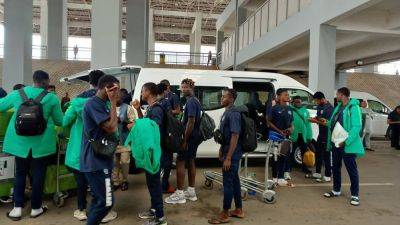 Flying Eagles arrive Nigeria after quarter-final exit at 2023 U-20 World Cup - guardian.ng - Italy - Brazil - Usa - Argentina - Ethiopia - Nigeria - South Korea - Dominican Republic -  Abuja