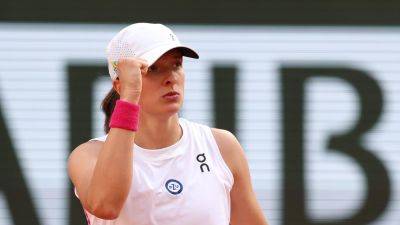 French Open 2023: Iga Swiatek back in Roland-Garros final after fending off brave Beatriz Haddad Maia