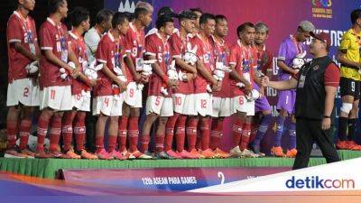 Sepakbola CP Indonesia Minta Maaf Gagal Raih Emas ASEAN Para Games 2023