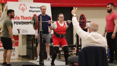 Sudbury powerlifter hoping to stay atop podium at Special Olympics World Games - cbc.ca - Canada - Abu Dhabi -  Berlin