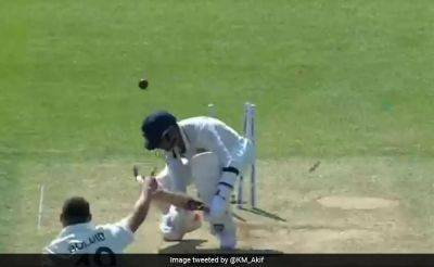 Pat Cummins - Scott Boland - Nathan Lyon - Mitchell Starc - Watch: KS Bharat Has No Answer For Scott Boland's Ripper, Gets Clean Bowled In WTC Final - sports.ndtv.com - Australia - London - India