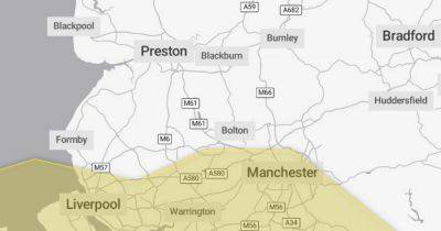 Met Office issues SECOND yellow warning for thunderstorms this weekend
