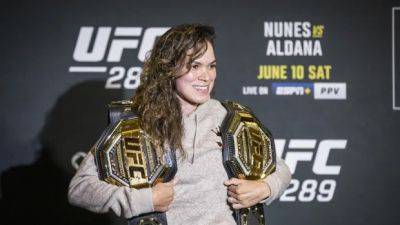 Amanda Nunes - UFC fighters touch down in Vancouver for first Canadian event in years - cbc.ca - Canada - state Indiana -  Vancouver -  Portland