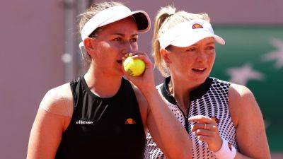 Olivia Nicholls and Alicia Barnett relishing shot at glory in Surbiton doubles final