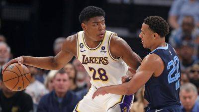 Gabe Vincent - Rob Pelinka - Darvin Ham - Source - Lakers retain Rui Hachimura, add Gabe Vincent, others - ESPN - espn.com -  Chicago - Los Angeles - state Minnesota -  Memphis