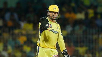 "What A Mind...": KKR Star Narrates How MS Dhoni Masterminded A Dismissal