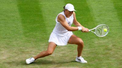 Iga Swiatek - Tatjana Maria - Anna Blinkova - Swiatek goes back to basics in bid for Wimbledon glory - channelnewsasia.com - France - China