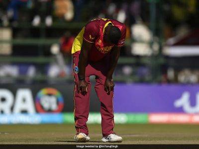 Jason Holder - Nicholas Pooran - How Did It Come To This? Reason Behind Downfall Of West Indies As It Fails To Qualify For World Cup - Explained - sports.ndtv.com - Scotland - Zimbabwe - India - Sri Lanka - county Cross