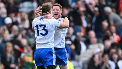 Monaghan hold their nerve in shootout against Armagh to reach All-Ireland SFC semi-final