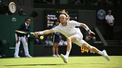 Rublev tames Bublik fightback to reach Wimbledon quarters