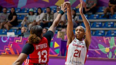 Canada beats Puerto Rico to claim bronze at FIBA Women's AmeriCup - cbc.ca - Brazil - Usa - Mexico - Canada - Puerto Rico