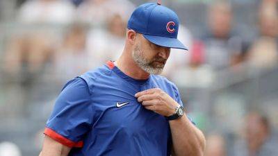 Cubs manager David Ross' heated ejection caught on hot mic: 'You're that f---ing bad already?'