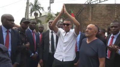 Going back to his roots: Footballer Mbappé visits father's homeland