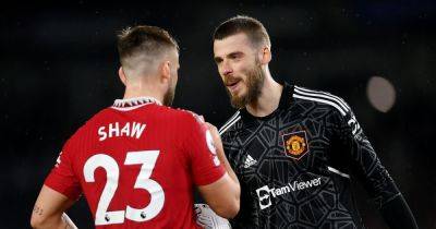 Luke Shaw jokes what he won't miss about David de Gea following Manchester United exit