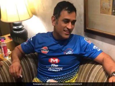 Watch: MS Dhoni's Old Video Singing Salaam-E-Ishq Sets Internet On Fire - sports.ndtv.com - India