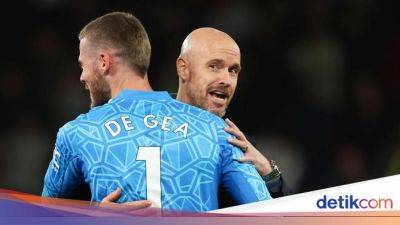 Bruno Fernandes - Red Devils - David De-Gea - Joe Hart - Peter Schmeichel - Saat Klub Manchester Campakkan Kiper Andalan: Dulu Hart, Kini De Gea - sport.detik.com