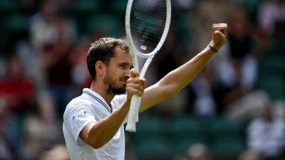 Wimbledon 2023: Daniil Medvedev into first SW19 quarter-final, Stefanos Tsitsipas stunned by Christopher Eubanks