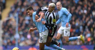 'Horrible' Man City make teams 'feel like children' says Newcastle star Bruno Guimaraes