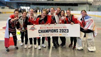 9 N.L. players lead Canada to gold at World Junior Ball Hockey Championships