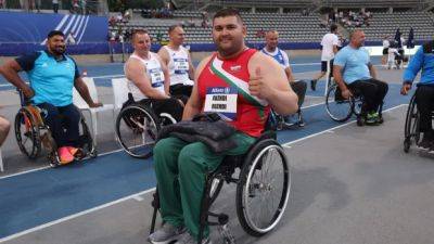 Bulgaria's Ruzhdi Ruzhdi sets shot put world record at World Para Athletics Championships