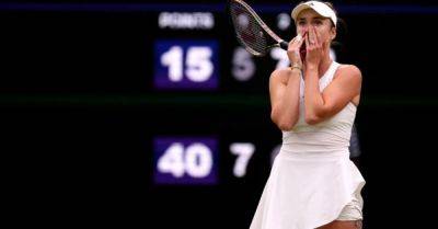 Elina Svitolina continues stunning Wimbledon run by downing top seed Iga Swiatek