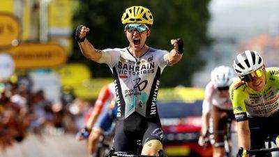 Tour de France: 'I just let out all the anger' – Pello Bilbao dedicates win to late team-mate Gino Mader