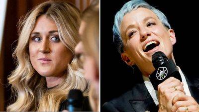Riley Gaines calls out Megan Rapinoe for 'virtue signaling' on transgender athletes: 'It's actually exclusive'